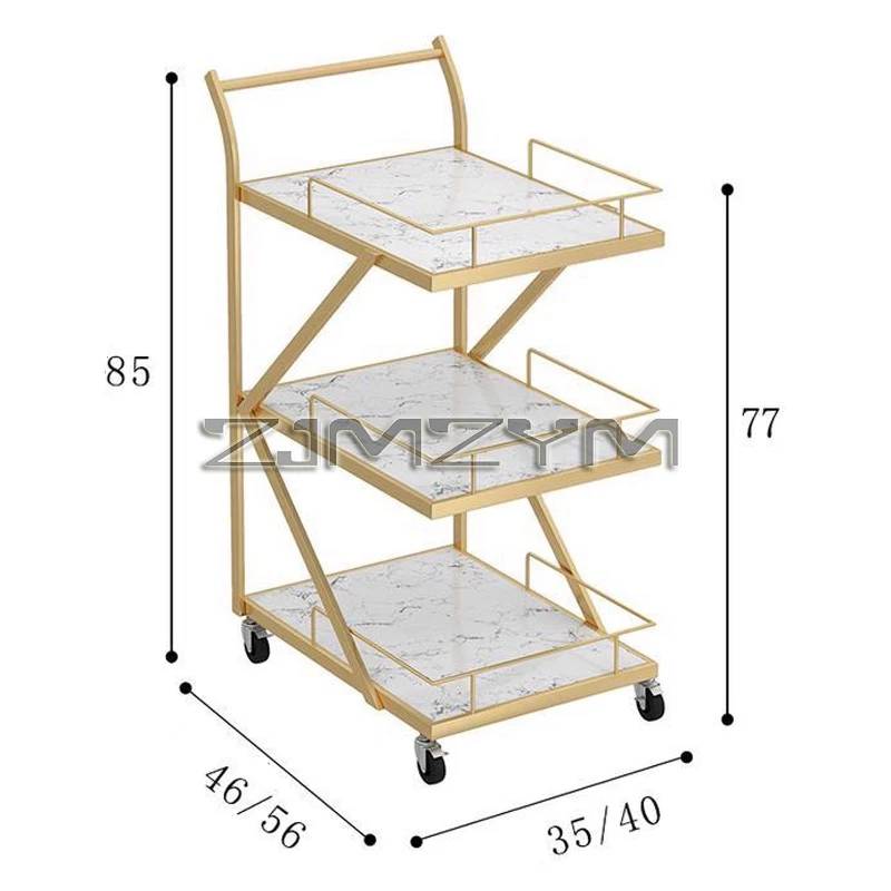 chariot-de-salon-de-beaute-support-de-rangement-d'outils-etagere-mobile-support-de-machine-de-beaute-tiroir-de-maquillage-table-de-chargement