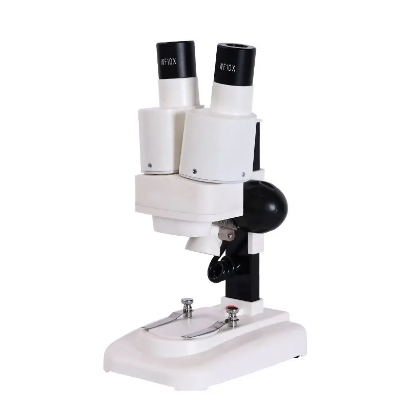 Zoom 20X Elementary stereo microscope Binocular LED light for PCB phone smartphone Repair portable compound microscope