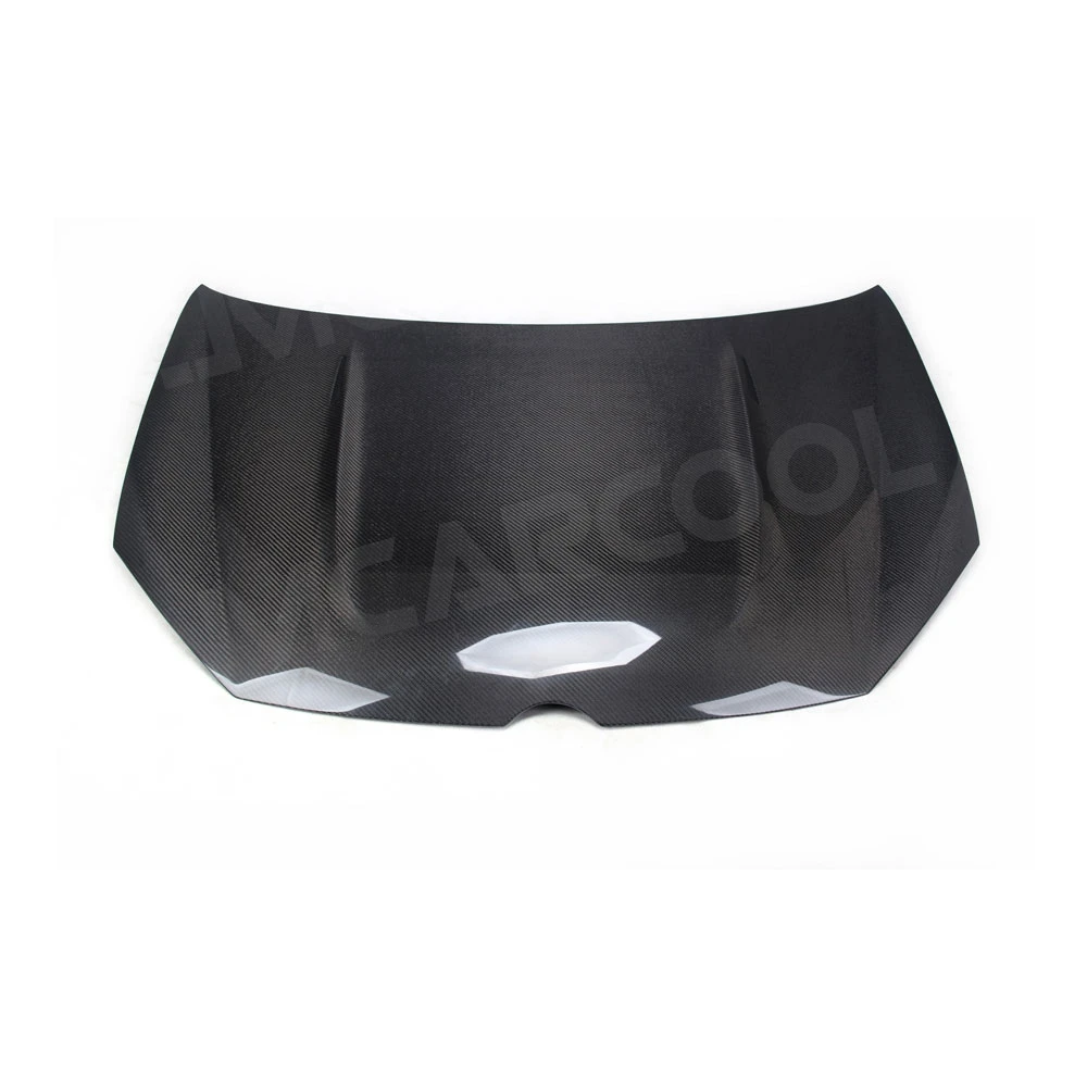 JMCARCOOL المصد الأمامي محرك هود ل Volkswagen Golf 6 VI MK6 GTI R20 2010-2013 غطاء فتحة التهوية غطاء محرك السيارة ألياف الكربون