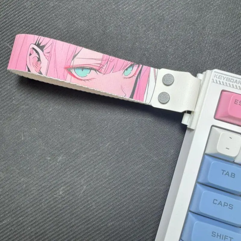Anime Girl Character Serieas Theme Keyboard Ribbon PC Game Keyboard ATK68 Made68 Universal Collection Gift Wooting Ribbon