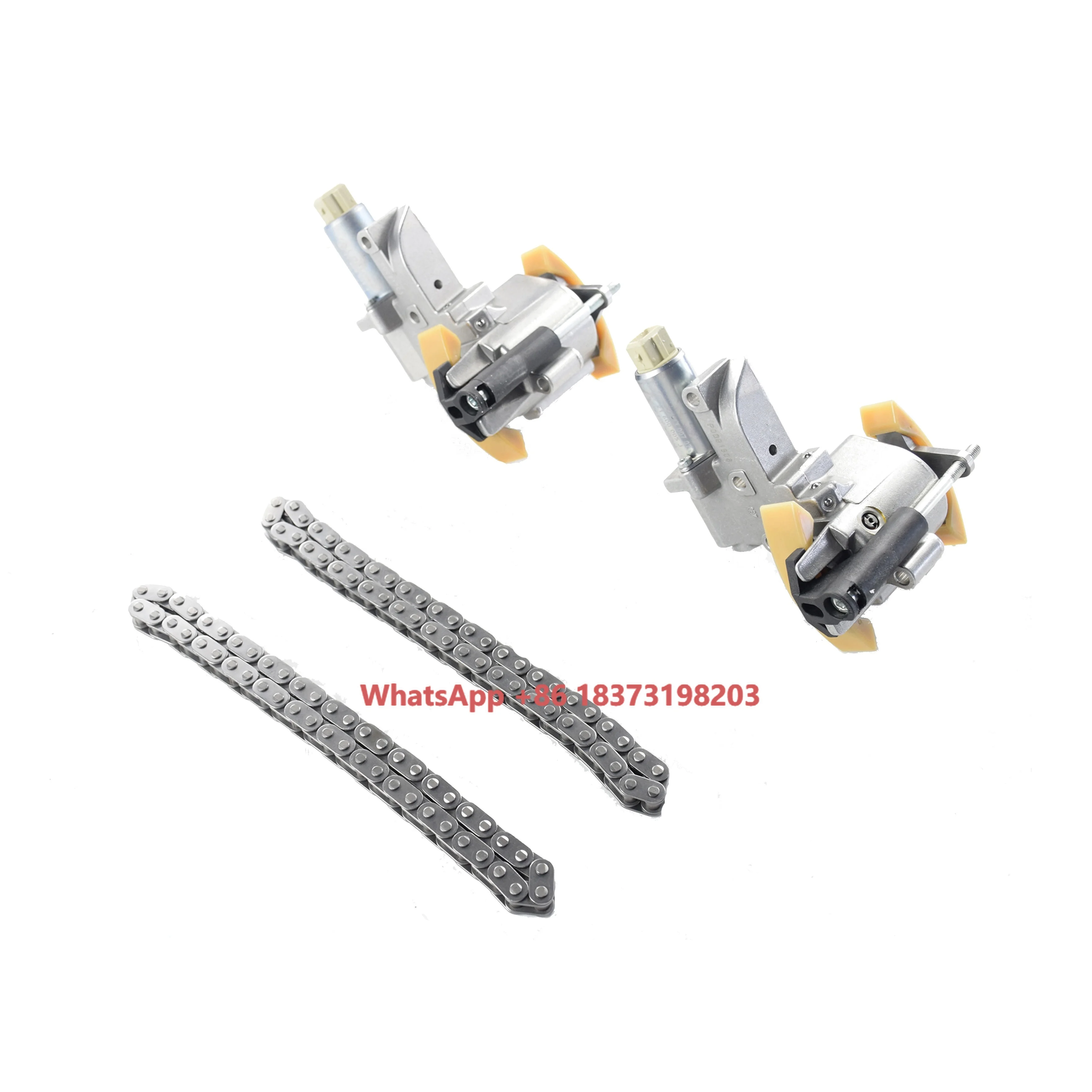 REVO 104797 مجموعة سلسلة التوقيت لمحرك A6 A8 VW Phaeton Touareg MN8 AUX AKB AYS OE 058109229B 077109087P 077109088P #1