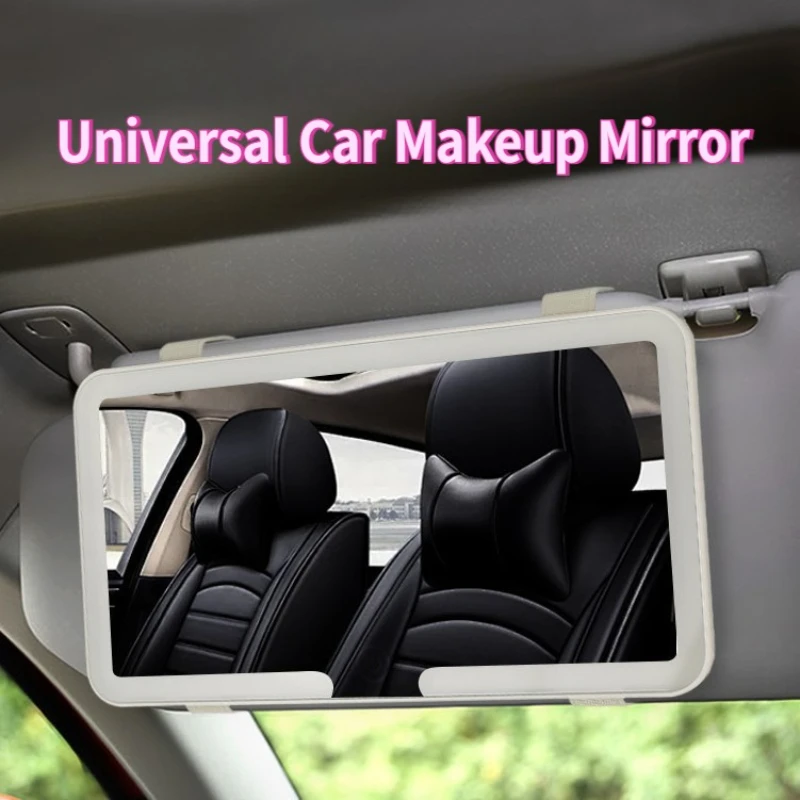 

Ультратонкое светодиодное автомобильное зеркало для макияжа HD, солнцезащитный козырек, подвесное зеркало для макияжа, зарядка через USB, автомобильное косметическое зеркало, сенсорный экран, светильник с регулируемой яркостью