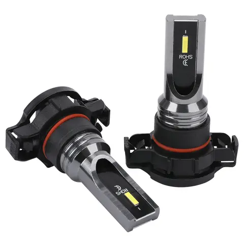 2 uds nuevo PSX24W H16 faro de coche 6500K 3000K 8000K 80W 20000LM 9006 HB4 bombillas de Moto LED lámpara antiniebla de coche