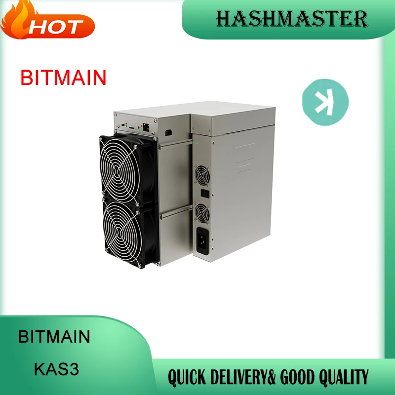 BITMIAN KS3 KAS MINING With 8.3TH HASHRATE 3188W Power Consumption KAS Asic Machine