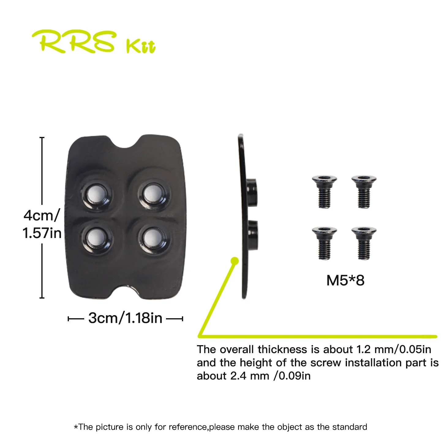 RRSkit Mountain Bike Self-Locking Cleat Nuts For Shimano Specialized Trek and other MTB Cycling Shoes view 4
