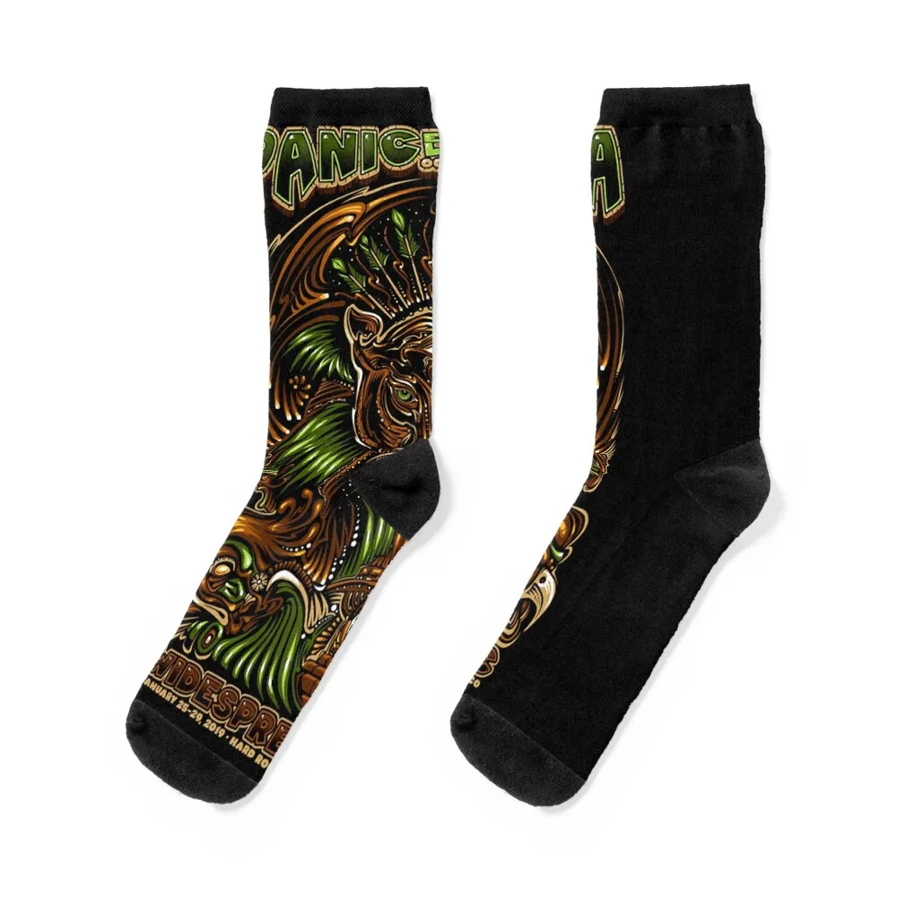 

Art The Top Salling Poster Panic hard Rock Hotel Widespread Riviera Maya Socks hockey Socks For Girls Men's