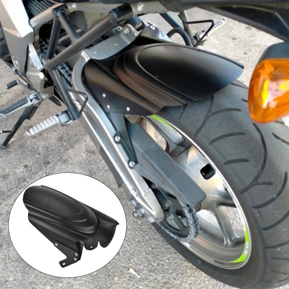 Motorcycles Parts Black Mudguard Motorcycle Rear Wheel Fender Cover For KAWASAKI Versys 650 KLE650 2014-2020 Splash Guard