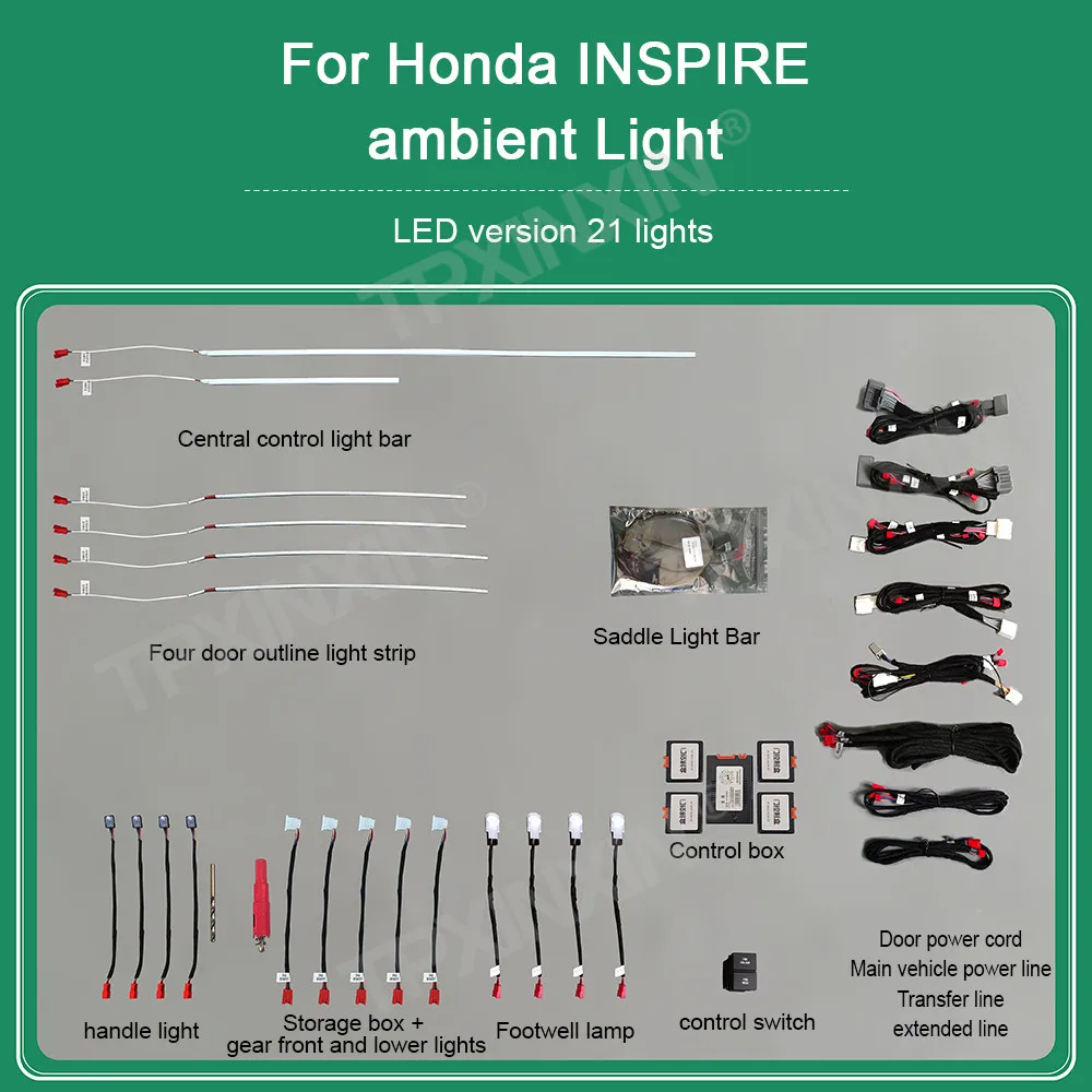 Car Premium Accessories Atmosphere Light For Honda Inspire High Quality Hot Selling Auto Parts Unit Lamp