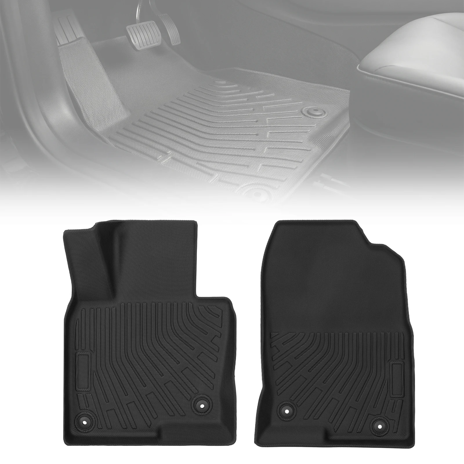 

Floor Mats All Weather TPE Cargo Liner Seat Back Covers Protectors for Mazda CX-5 2017-2025 Accessories