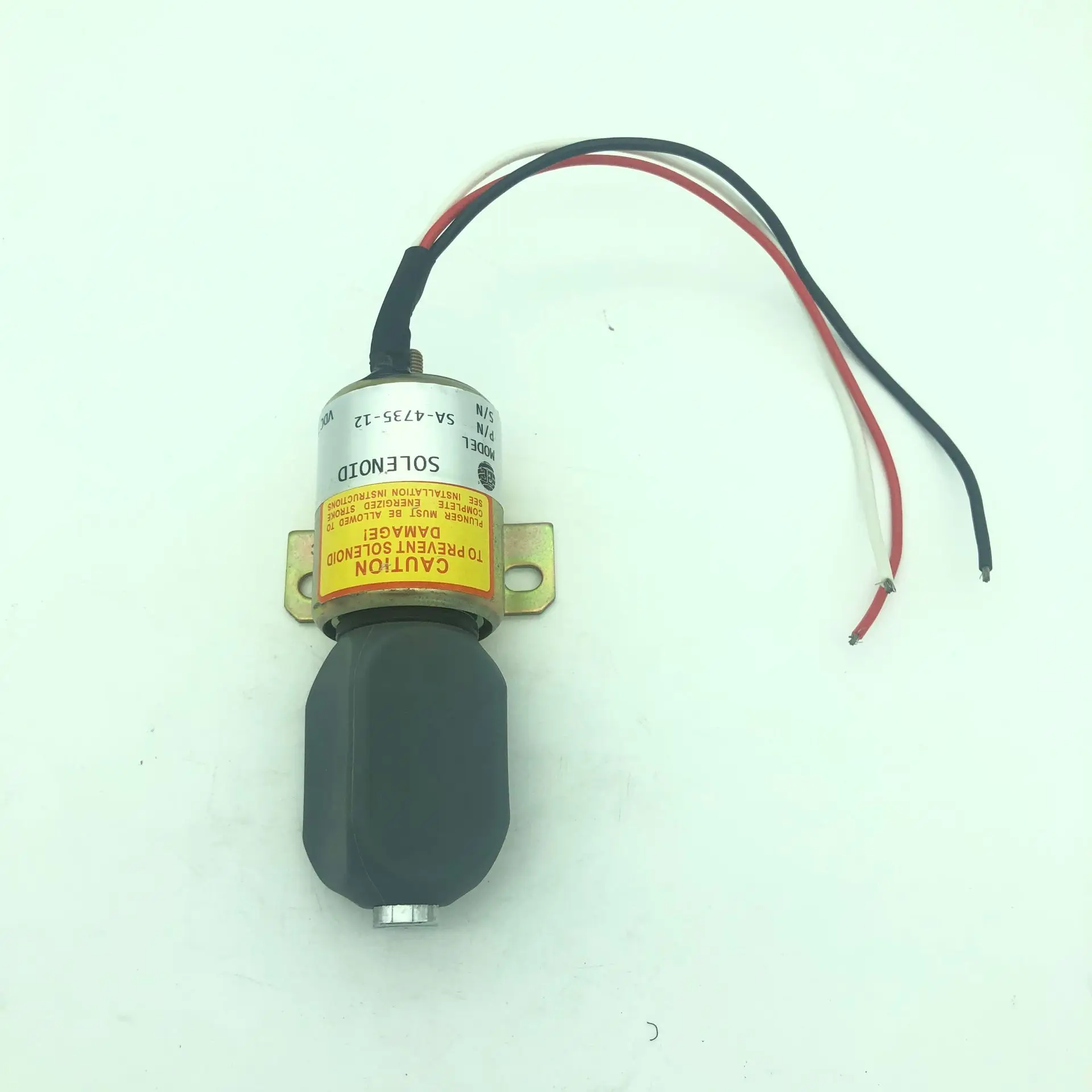 

SA-4735-12 Stop Solenoid Valve Fits Excavator Diesel Engine Woodward 12V 1756ES-12E3