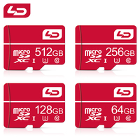 LD Card Original Micro SD 32GB 64GB Memori Memory Card C10 TF MicroSD Cards SDXC 128GB 256GB 512GB U3 4K For Phone/Drone