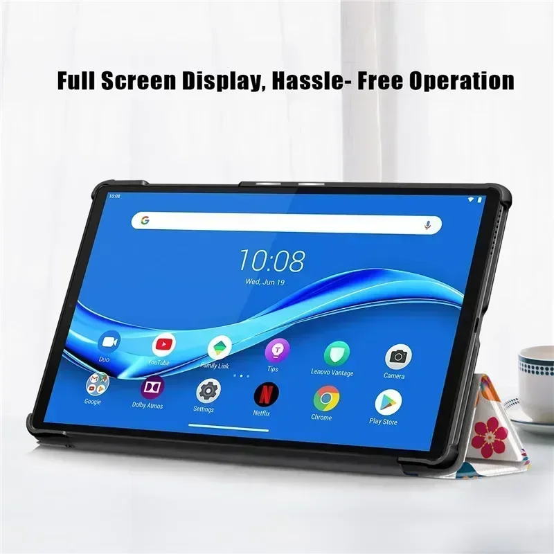 Funda de cuero PU A prueba de golpes para Lenovo Tab M10 HD Gen 2 TB-X306F X306X, carcasa magnética, Smart Tab M10 2ª generación