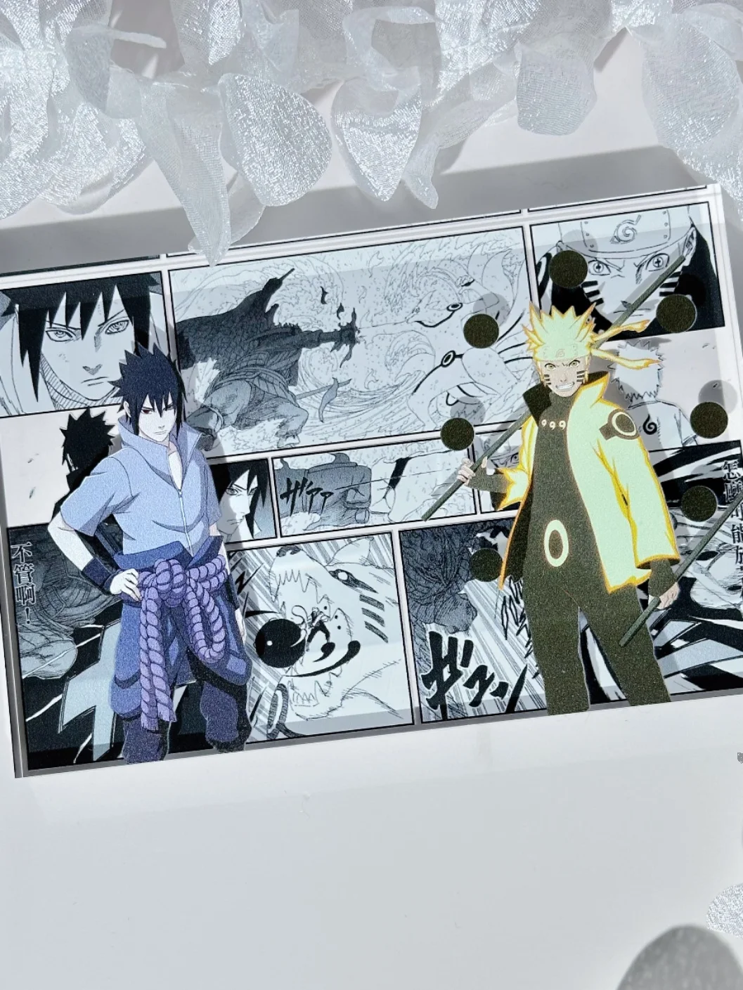 Naruto Acrylic Stand Block Naruto Uchiha Sasuke Anime HOBBY Goods Gift Animation Derivatives