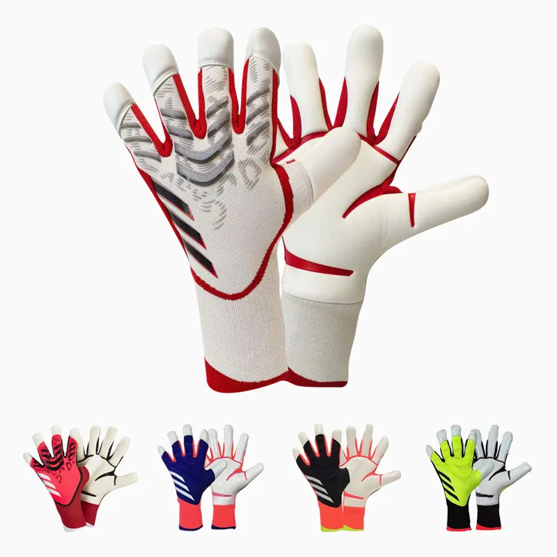 

Goalie Gloves Goalkeeper Football Sports Accessories Adult Premium Latex Anti Slip Competitive Match Training Protective Supplie