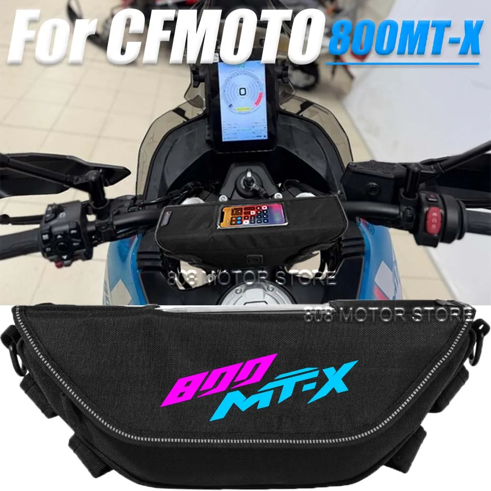 

For CFMOTO 800MT-X 800mt-x Motorcycle accessories tools bag Waterproof And Dustproof Convenient travel handlebar bag