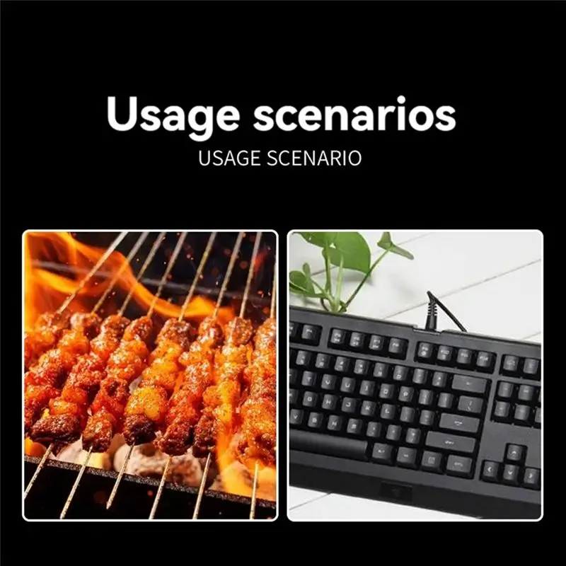 Fan 130,000RPM Mini Fan 3-Speed Adjustable Wind Speed Brushless Motor Handheld Duct Fan Fast-