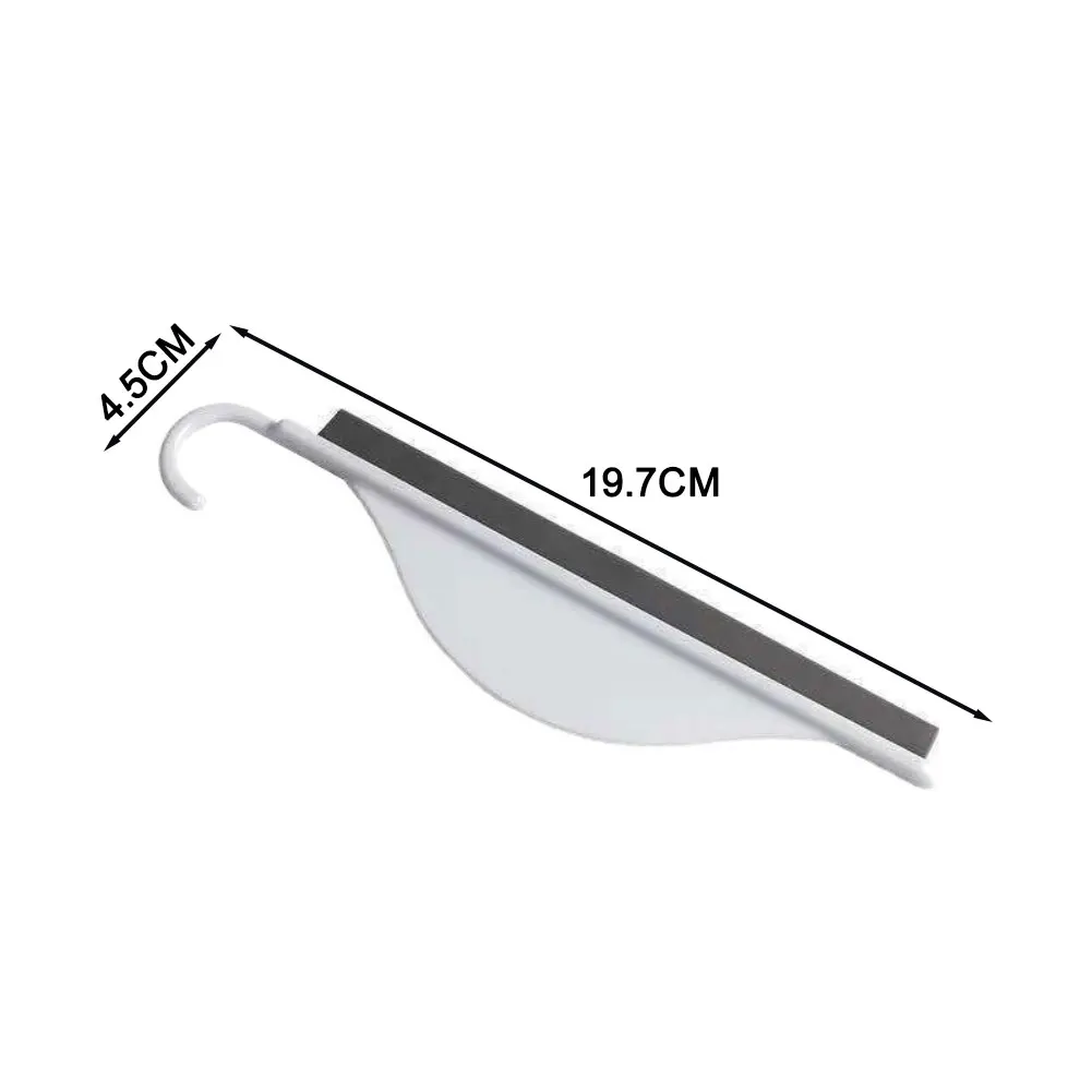 For Glass Surfaces Silicone Squeegee Cleaning Streak-free Cleaning Flexible Silicone Blade Lightweight Compact