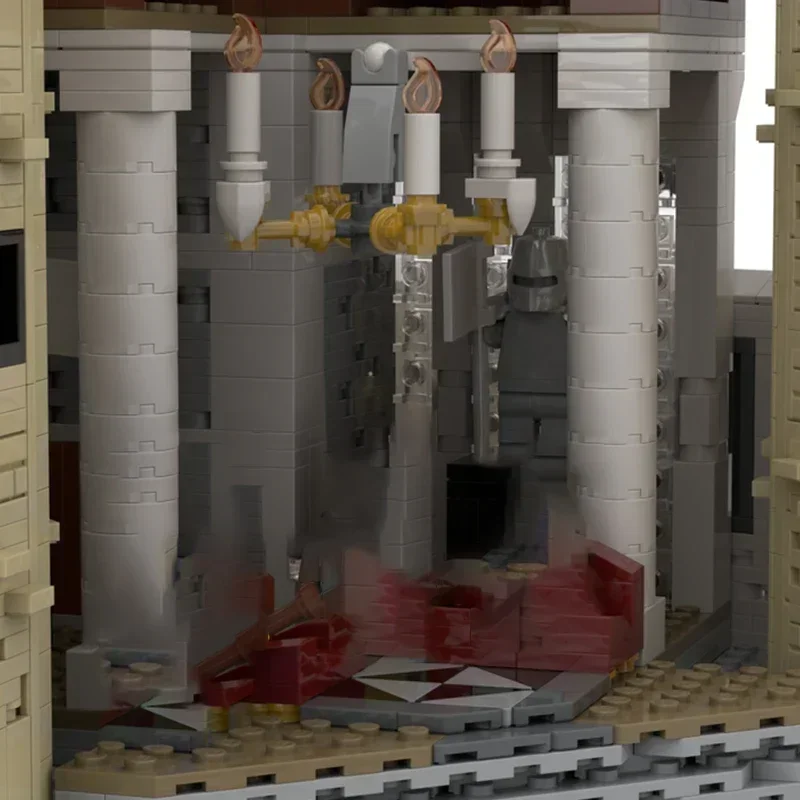 Model Moc Building Bricks The King's Castle Technology Modular Blocks Gifts Christmas Medieval Castle Toys DIY Sets Assembly