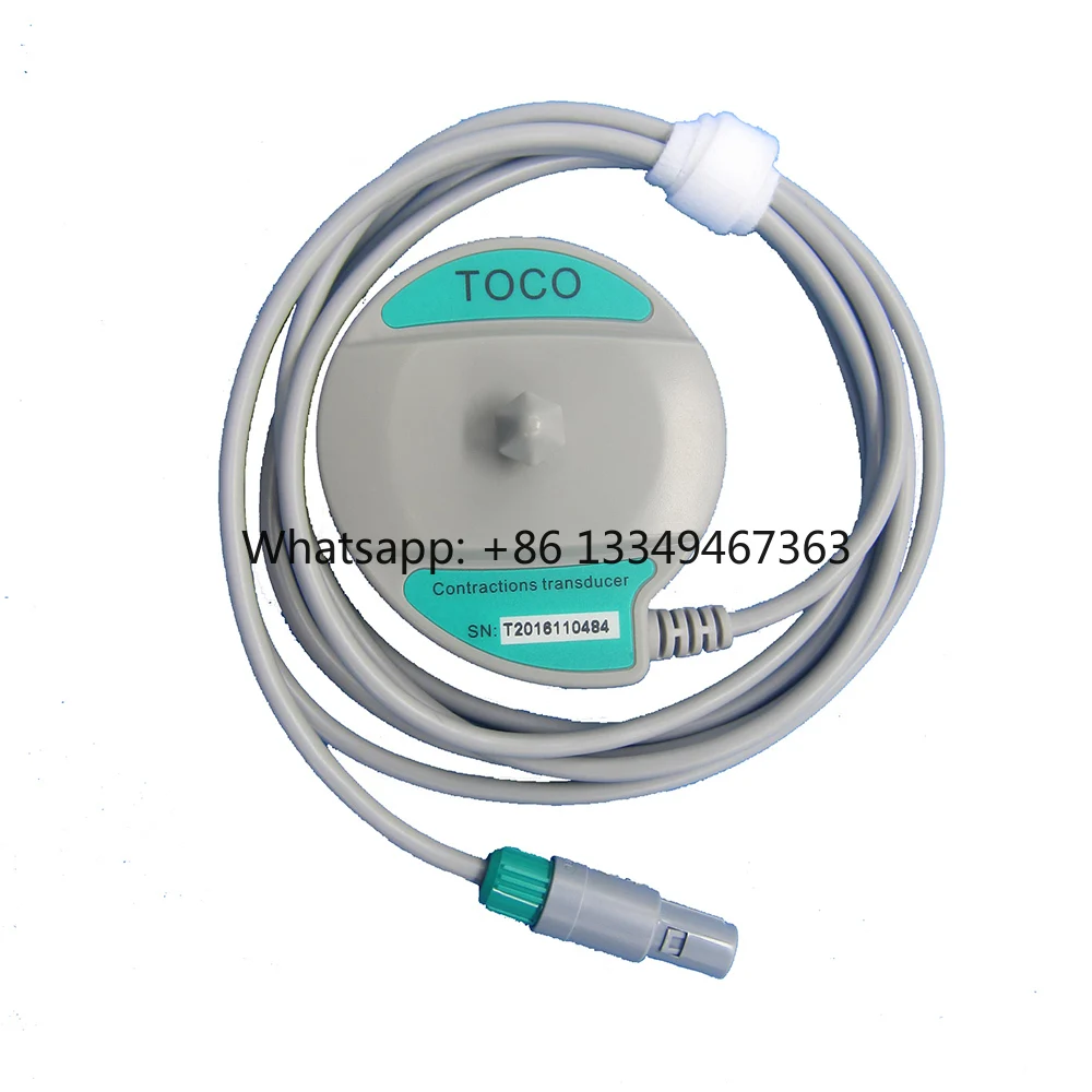 Compatible with STAR5000/5000C Reusable Medical Fetal Toco Transducer Probe for System