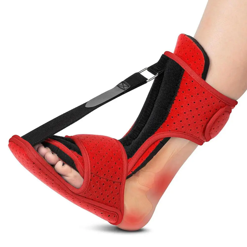 1pcs Plantar Fasciitis Brace For Foot Pain Relief By Plantar Fasciitis Achilles Tendonitis Foot Drop Heel Spur Flat Arch Unisex