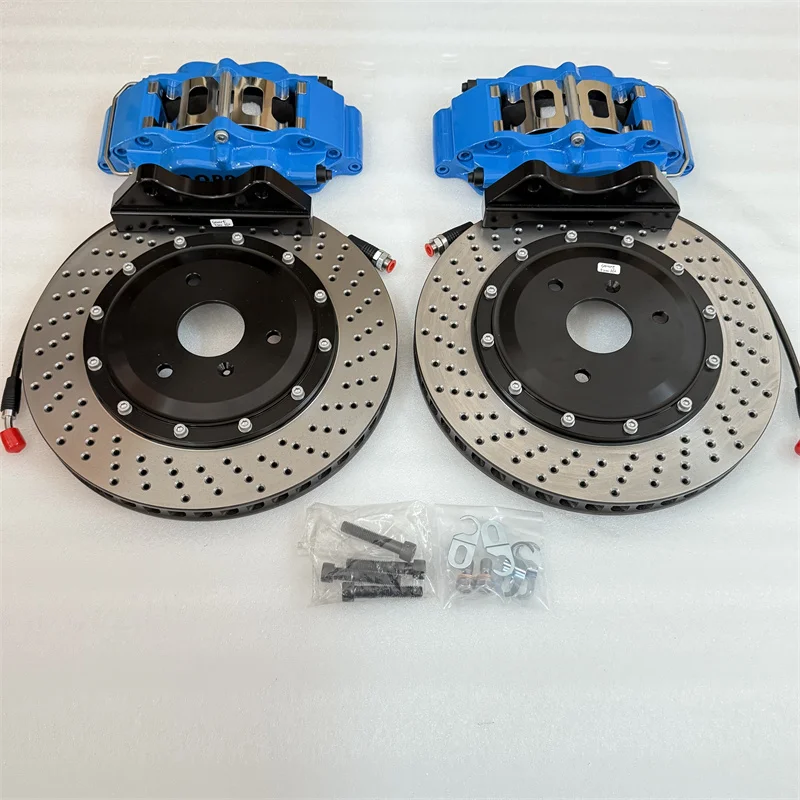 Jekit 4 الأواني 330x28 مللي متر قرص محفور PCD 5x98 جديد ألفا روميو GT/147/156 الفرامل الفرجار لشركة فولكس فاجن جولف لاند روفر شيري A7 الألومنيوم