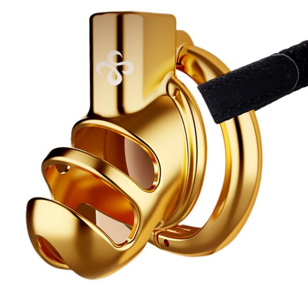 Metal Chastity Cage Smart Key Remote Unlock Cage Abstinence Chastity Belt forMen