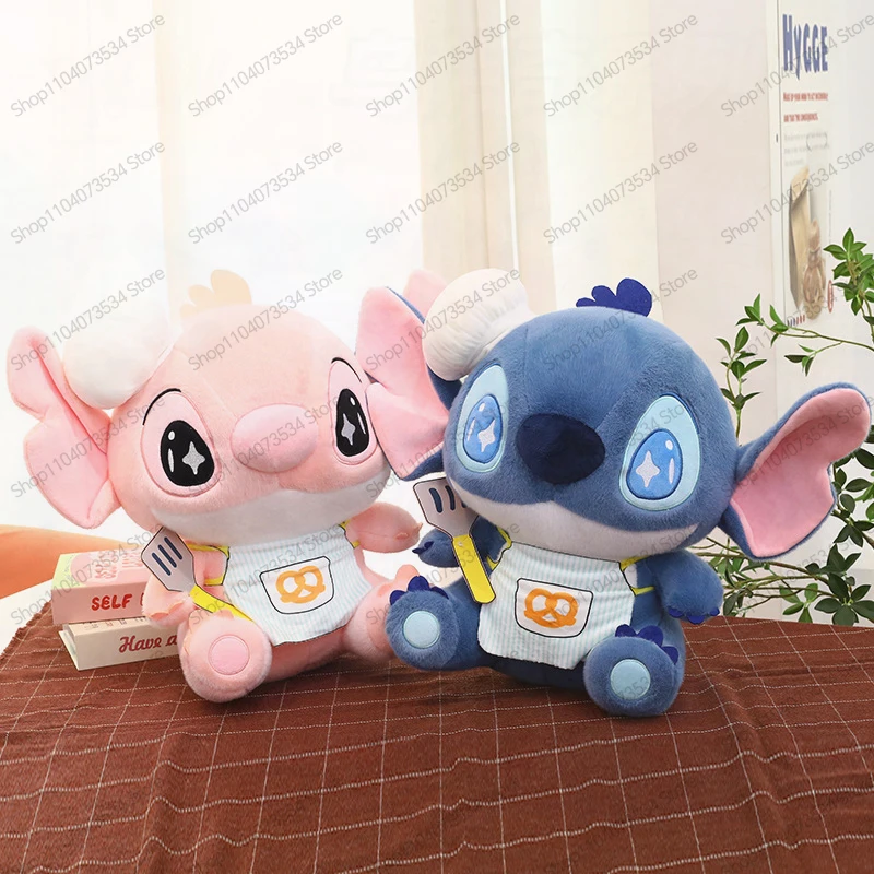 

Kawaii Disney Stuffed Doll Stitch Plush Toy for Adults Kids Birthday Gift Soft Stuffed Animal Pillow Cute Anime Collectible