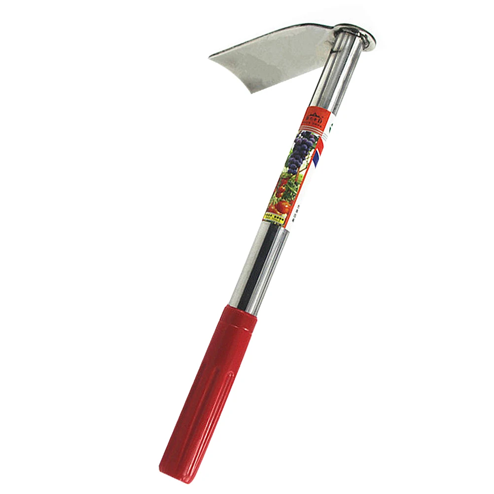 

Ergonomic Garden Hoe Stainless Steel Lightweight Practical Daily Supplies Hand Hoeing Solution Deep Weeds Small Steel