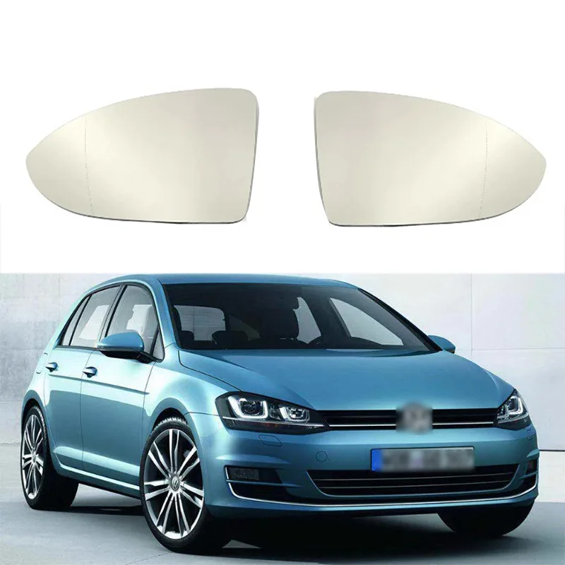 For 12-17 Volkswagen GOLF 7 VII reversing lenses, heated rearview mirror reflective lenses