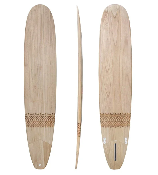 Wooden Eps Foam Surfboard Epoxy Shortboard Surfing SUP Middle Length Surfboard