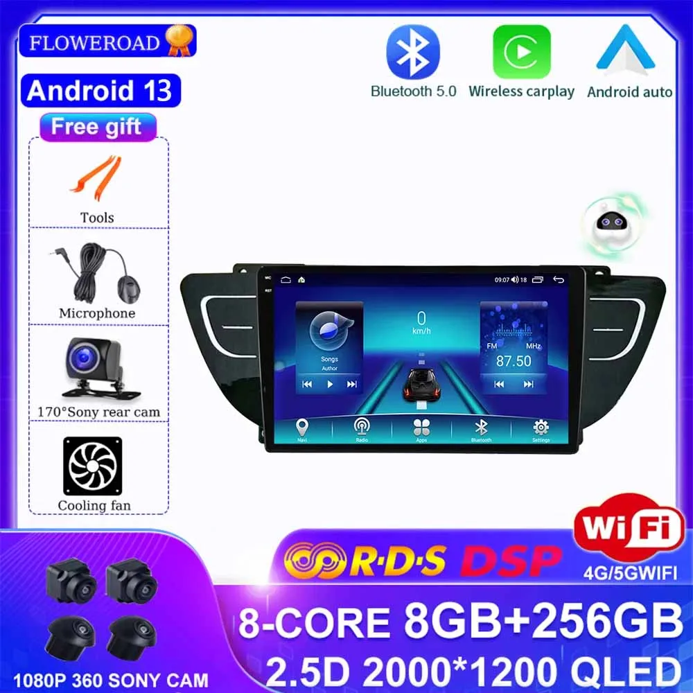 

Android 13 256G Car Radio Video Player For Geely Atlas NL-3 2016 - 2020 Auto Multimedia GPS Stereo DSP 4G Stereo Carplay BT 5.0