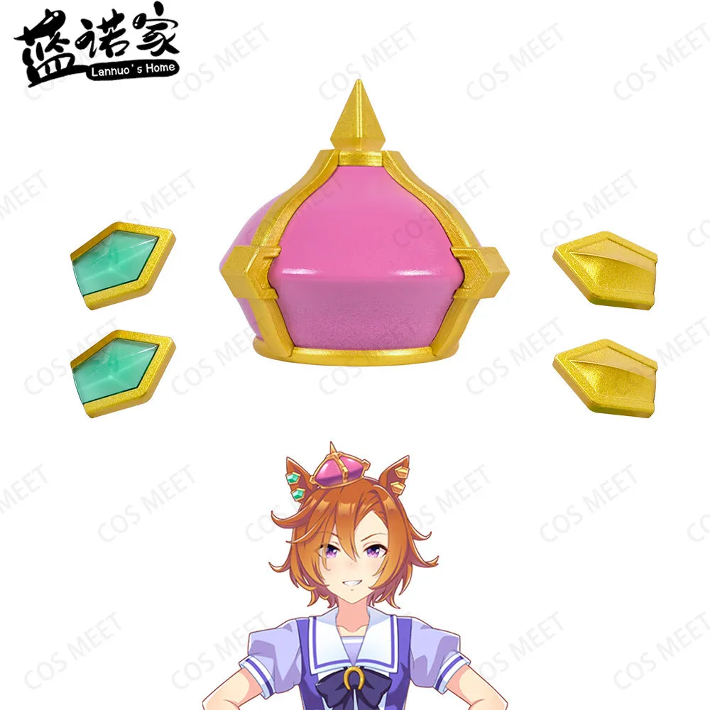 

【Lannuo's Home】Uma Musume Pretty Derby T.M. Оперный головной убор для косплея, аксессуар для волос с 3D-печатью для Хэллоуина, карнавала, конвенции