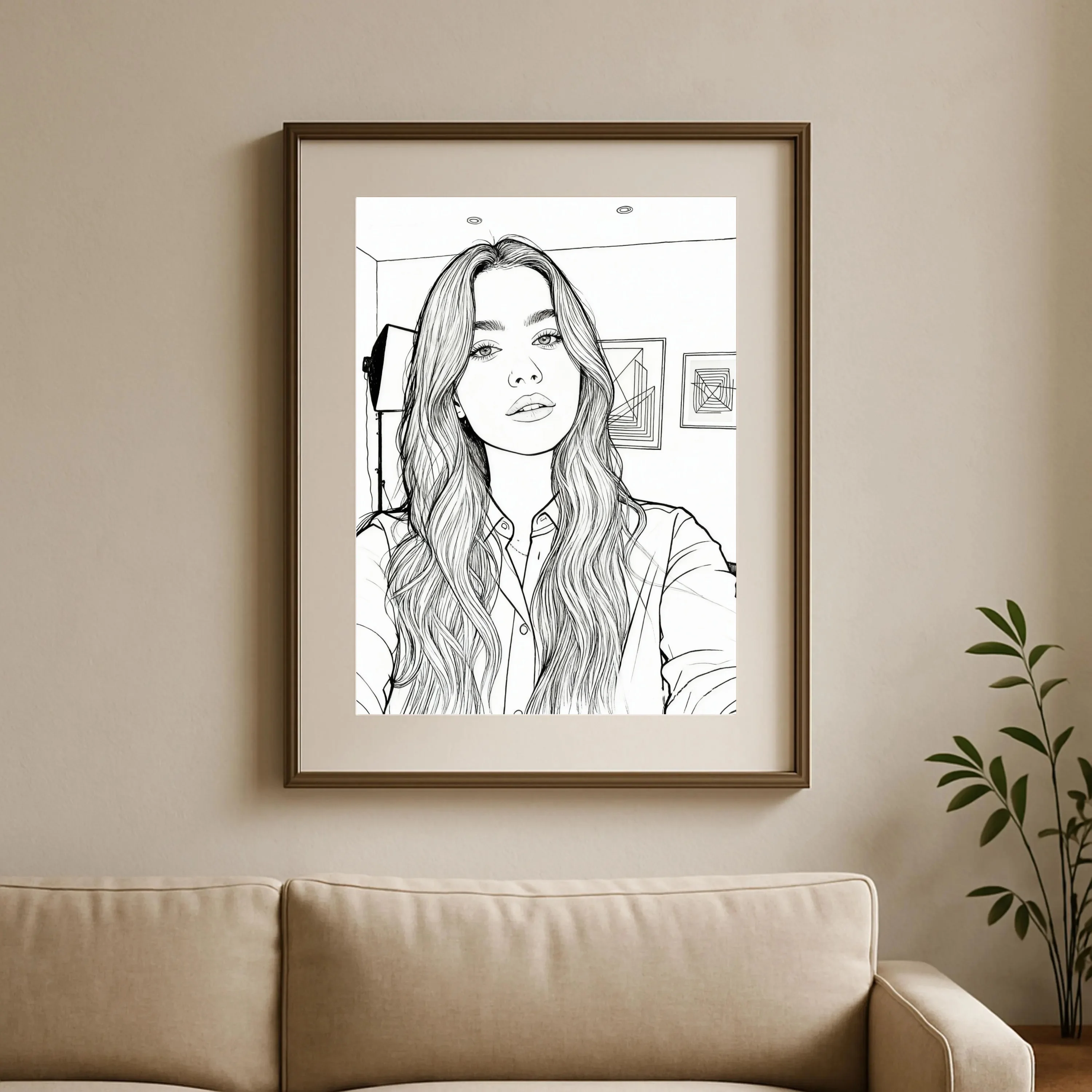 Poster Sketsa Hitam-Putih Kust - Custom Star Map ulasan dan harga