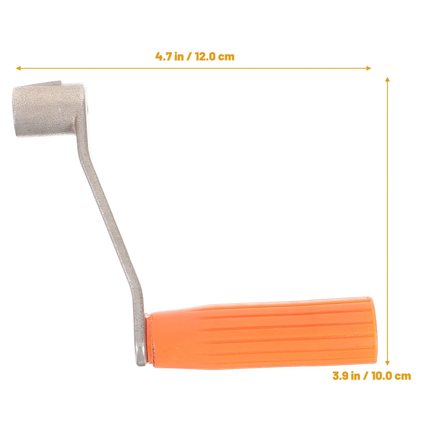 Manual Flag Pole Crank Handle Replacement for Boats Easy Install Hand Winch Lifter Tool Iron Plastic Construction Flag Supply