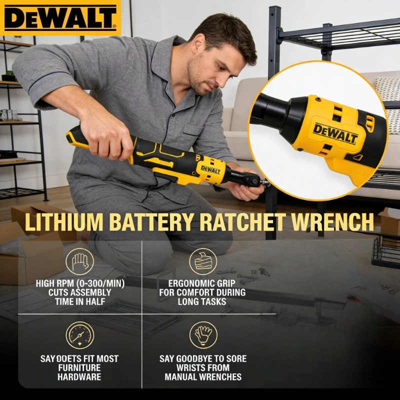 dewalt-dcf512-1-2-inch-brushless-ratchet-right-angle-wrench-led-cordless-driver-variable-speed-power-wrench-20v-power-tools