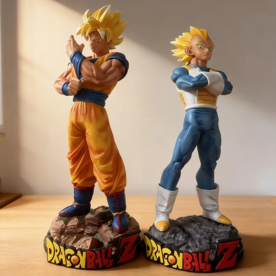 

Dragon Ball Z Goku & Vegeta Resonance Action Figure 30cm GK Statue Anime Collection Model Decoration Gift