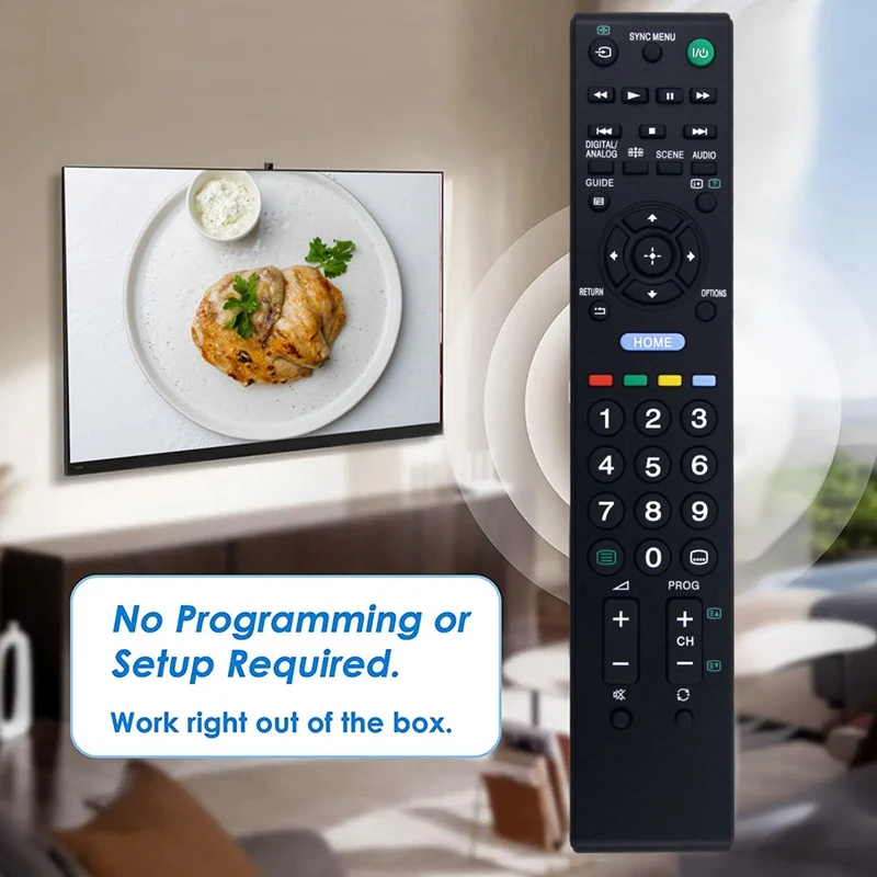 RM-ED046 reemplazar control remoto para Sony TV KDL-32BX320 KDL-22BX320 serie HDTV KDL-40NX520 KDL-37BX420 KDL-32NX520 KDL-32BX320 piezas