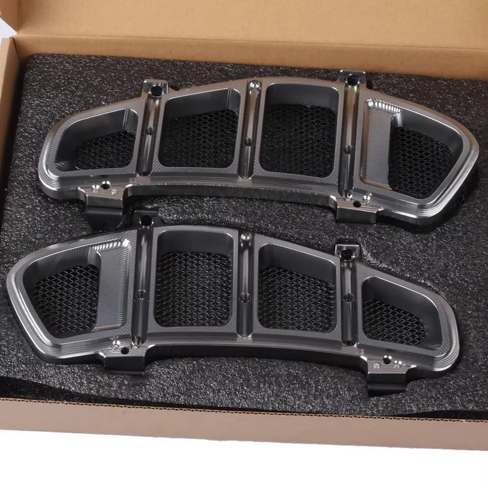 Radiator Cover Modification with Radiator Mesh for Cooling Suitable For Piaggio Vespa GTS300 250 2013-2024