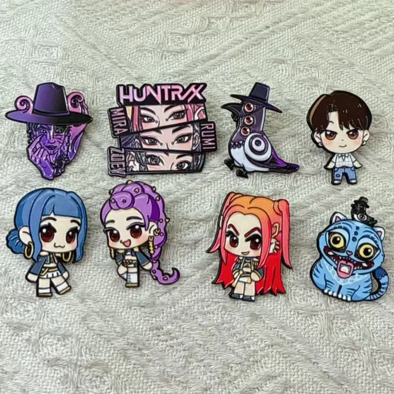 الساحرة هنتر المينا دبوس الخيال فتاة فريق دبابيس على الملابس شارة حقيبة الملابس التلبيب امرأة الرجال المجوهرات هدية لمحبي #1
