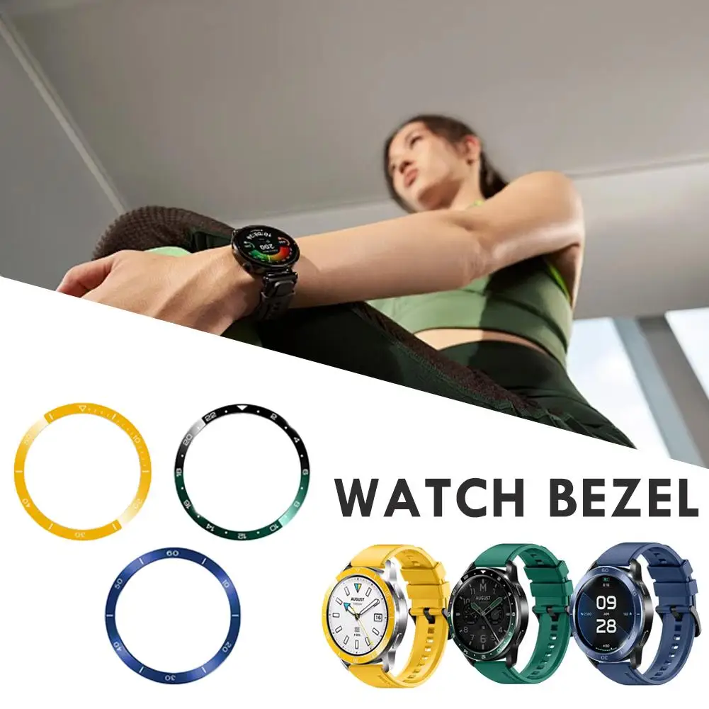 Para Xiaomi Watch S3/S4 anillo de escala de acero inoxidable carcasa protectora duradera estable fácilmente extraíble ajuste perfecto Protector de bisel