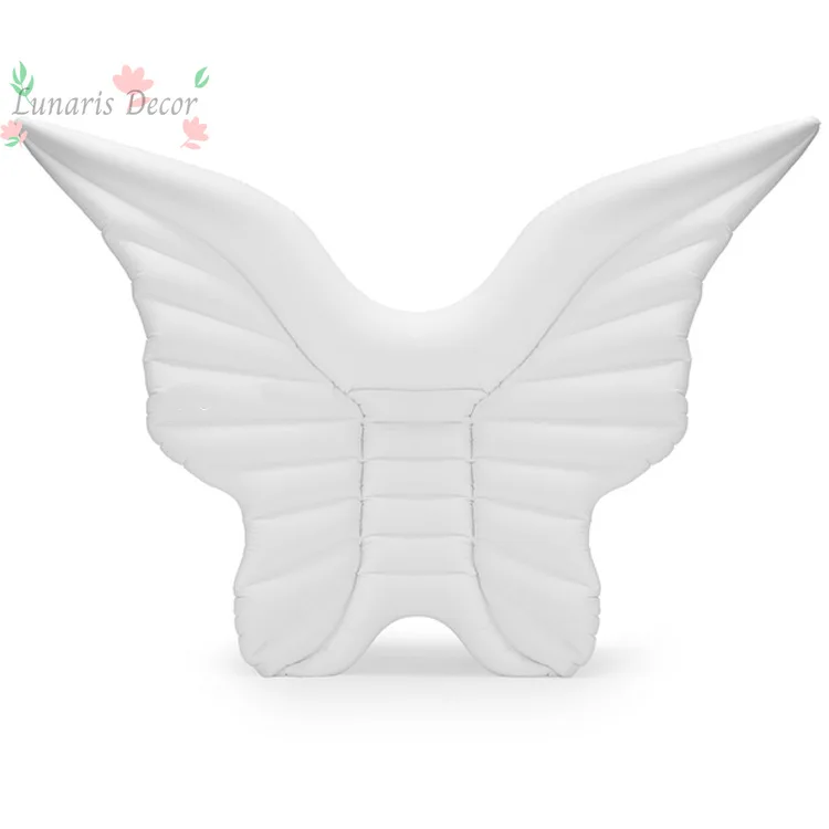 Inflatable butterfly float wing swim ring floating bed extra-large water bed Angel Wing mount view 4