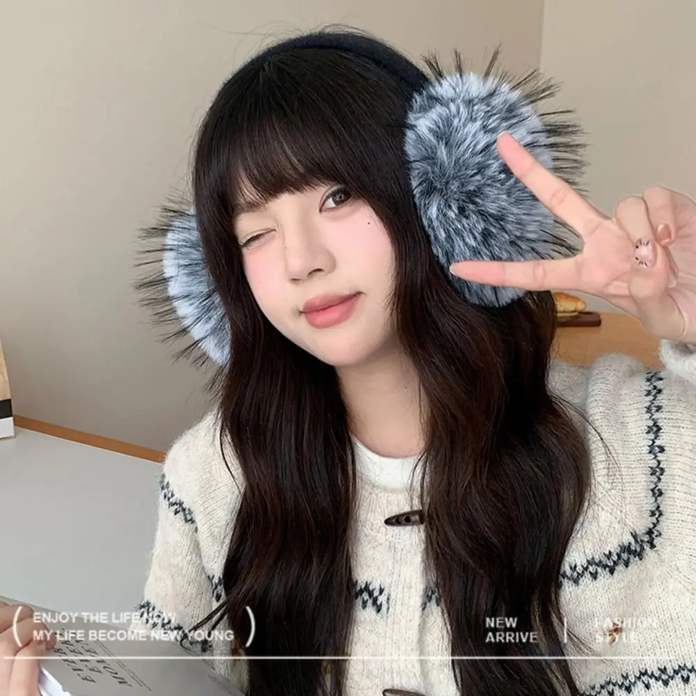 مريحة غطاء للأذن تقليد الفراء غطاء للأذنين للطي بلون طوي غطاء للأذن يندبروف رشاقته الشتاء غطاء للأذنين الرجال