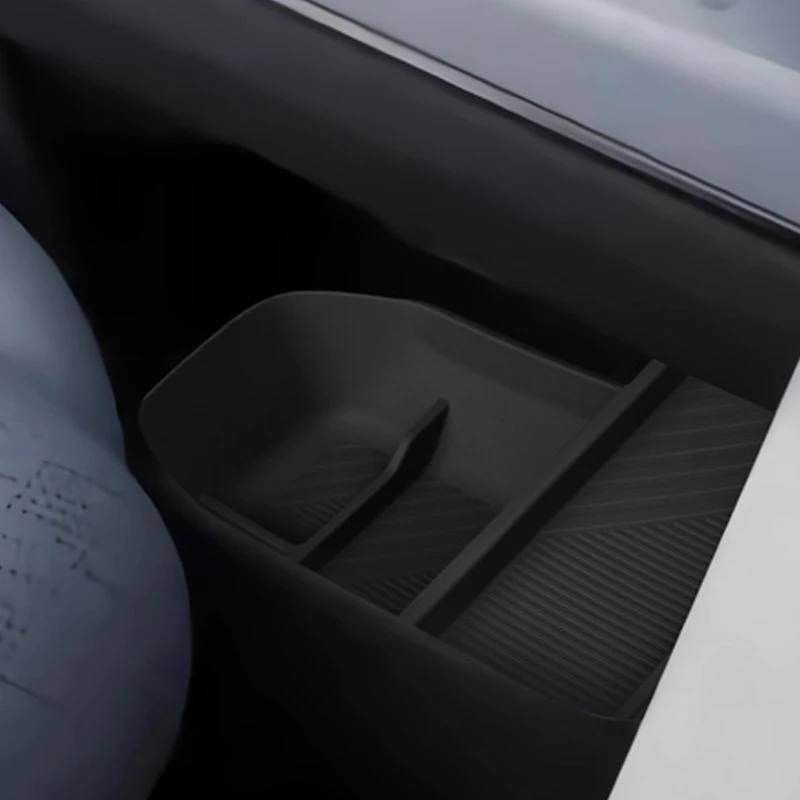 Per ZEEKR 7X 2024 + Console centrale Bracciolo Scatola portaoggetti inferiore Scatola organizer in silicone a doppio strato Aggiornamento interno Accessori auto