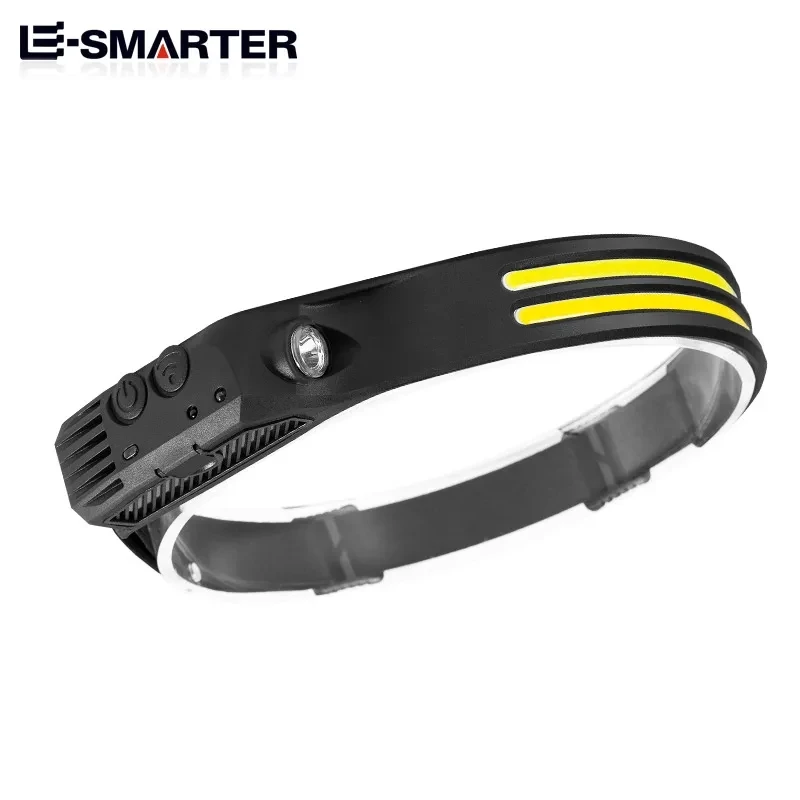 LED Induction Headlamp with Rechargeable Battery