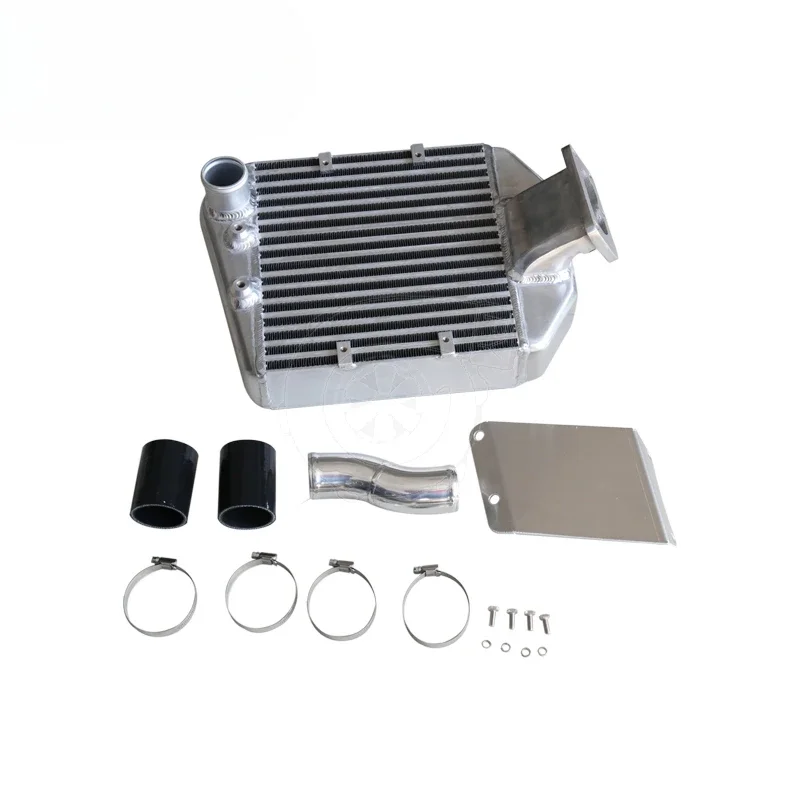 For TOYOTAs 1995-1997 Land Cruiser 80 Turbo Diesels 1HDFT 4.2L 12V Performance Aluminum Top Mount Intercooler Kit for Retrofit