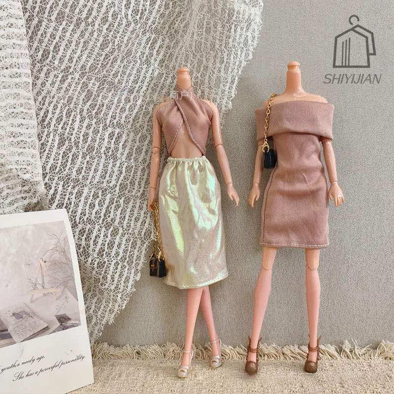1/6 Doll Clothes Accessories Unique Designs Top + Shorts / Simple Vest Top + Trousers For FR 30cm Babi Supermodel Doll Dress Up
