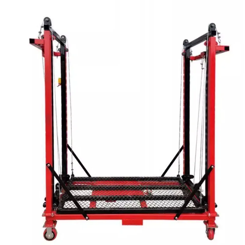 

Electric scaffolding lifting mobile remote control folding multi function lifting platform decoration construction hoist