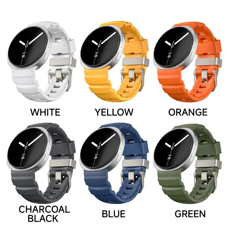 Sportarmband für Galaxy Watch 8 Classic 46 mm, Silikon-Schlaufenarmband für Galaxy Watch 8 40 44 mm Ultra 2025 Correa-Armbandzubehör