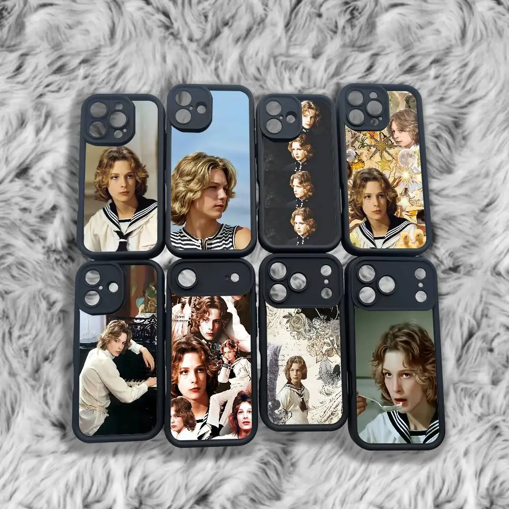 

B-Bjorn A-Andresen Tadzio Phone Case For iPhone 17,16,15,14,13,12,11,Pro,Max,Plus,X,XS,SE4,E,Mini Black Thickened border Case