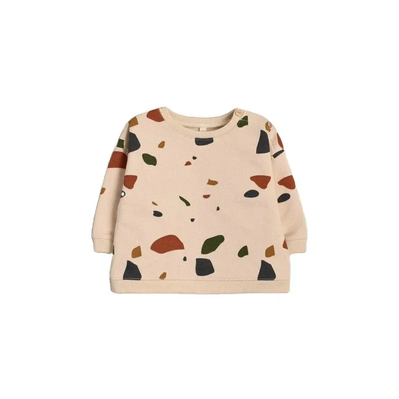 EnkeliBB 2+ Pieces Free shipping ~ 110cm 4Y Clearance Kids Brand Sweatshirt Fashion Children Autumn Spring Tops